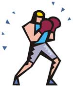 fist dream image, a boxer's dream